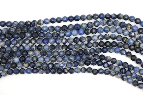 Sodalite Gemstone Beads, 8mm, Round